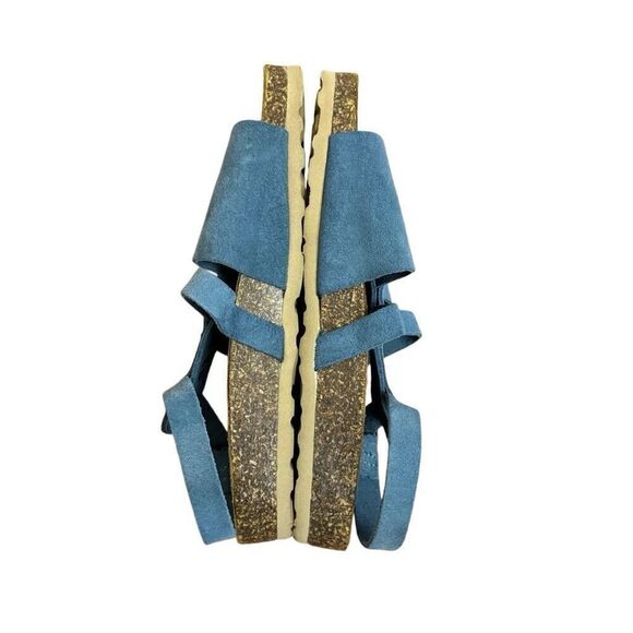 Sundance Warm Earth Sandals Blue Gladiator Size 37 = US 7 - Picture 4 of 10